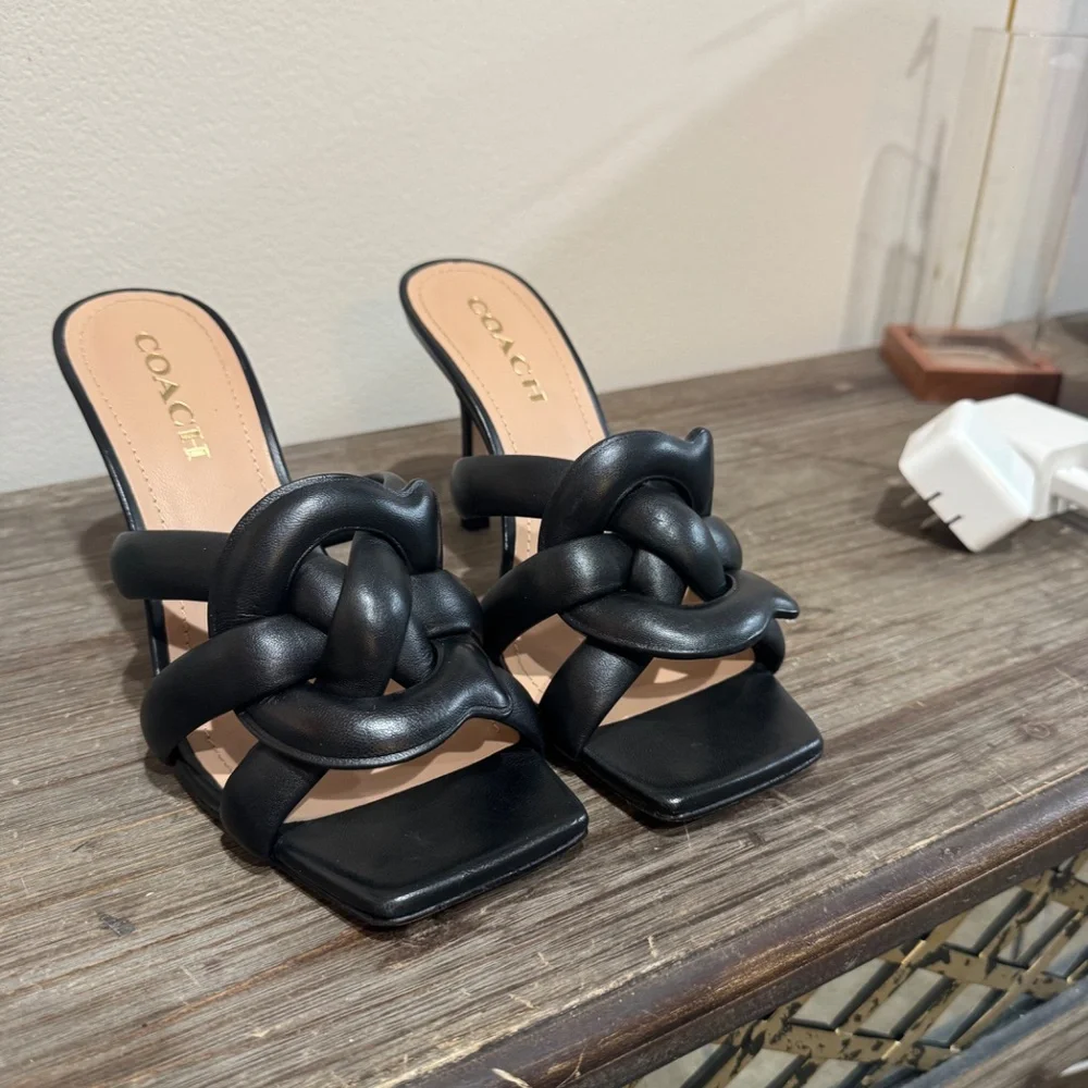 KELLIE LEATHR SANDAL COACH - Picture 4 of 6